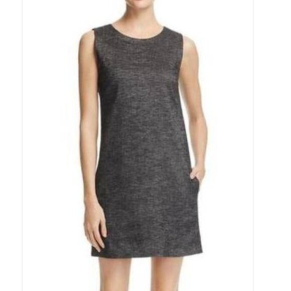 Theory Dresses & Skirts - Theory Didianne Linen Blend Shift Mini Dress Women’s Size 8